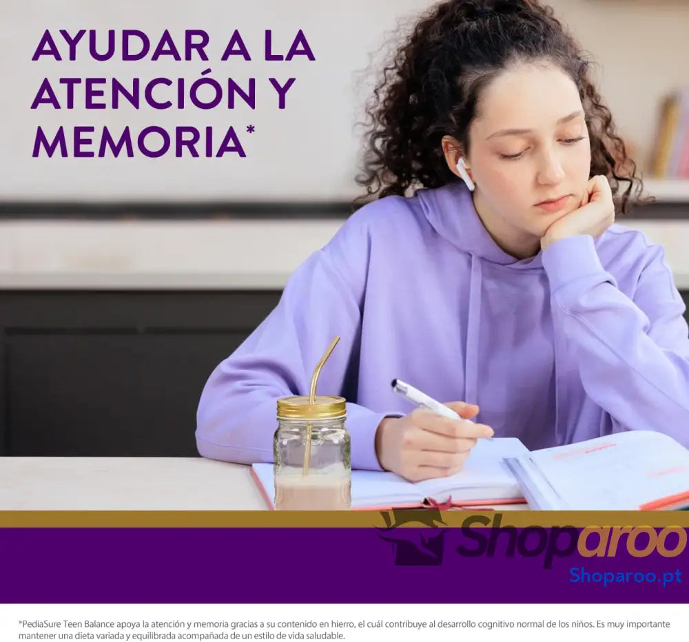 PediaSure Teen Balance Com magnésio ferro e vitamina D Complemento alimentar para adolescentes com vitamaminas