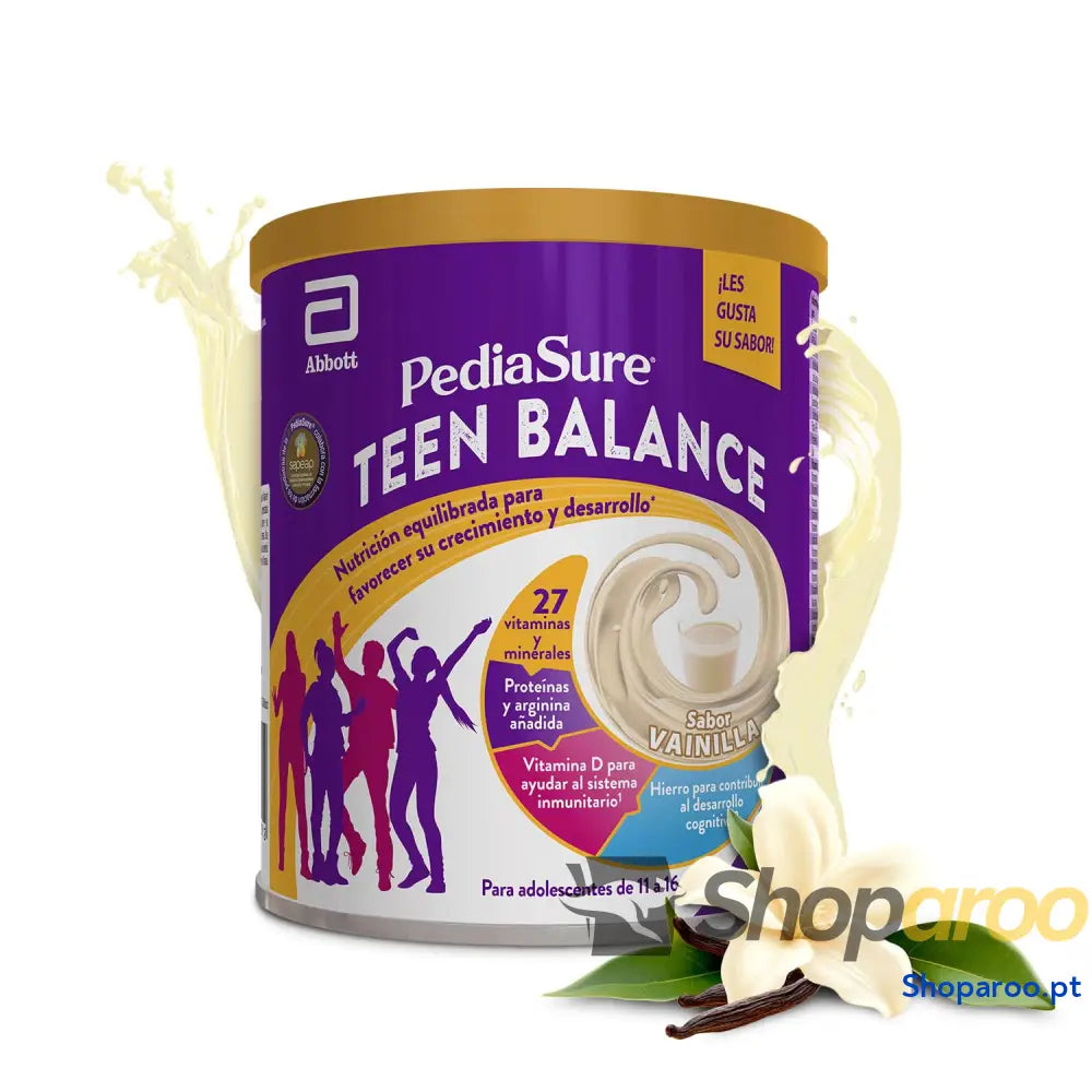 PediaSure Teen Balance Com magnésio ferro e vitamina D Complemento alimentar para adolescentes com vitamaminas