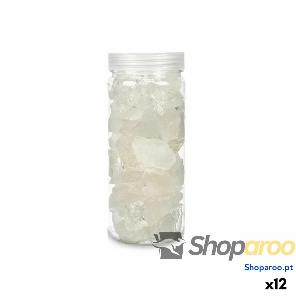 Pedras Decorativas 600 g Quartzo Branco (12 Unidades)