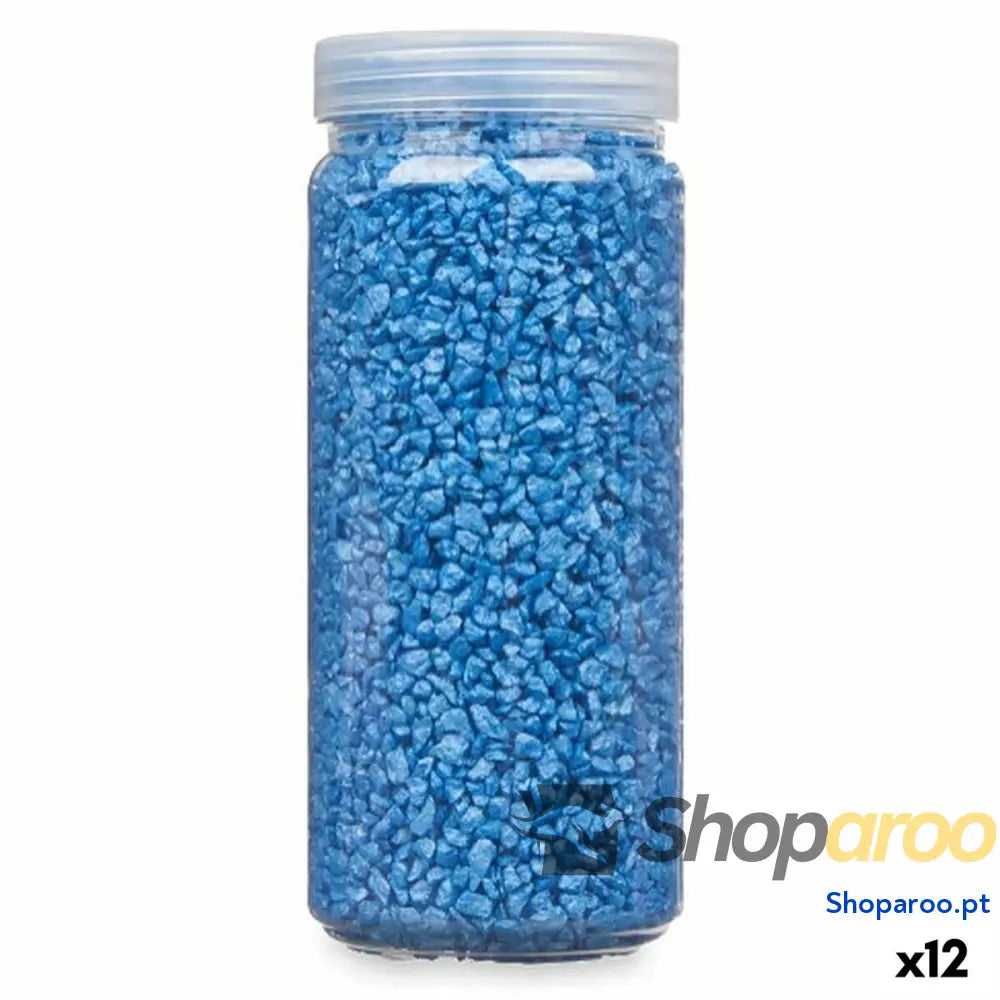 Pedras Decorativas Azul 2 - 5 mm 700 g (12 Unidades)