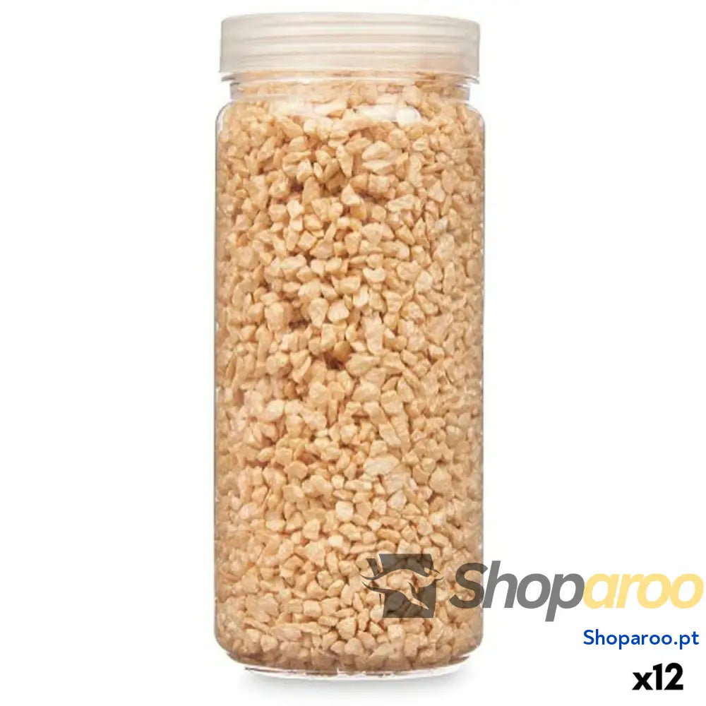 Pedras Decorativas Mostarda 2 - 5 mm 700 g (12 Unidades)