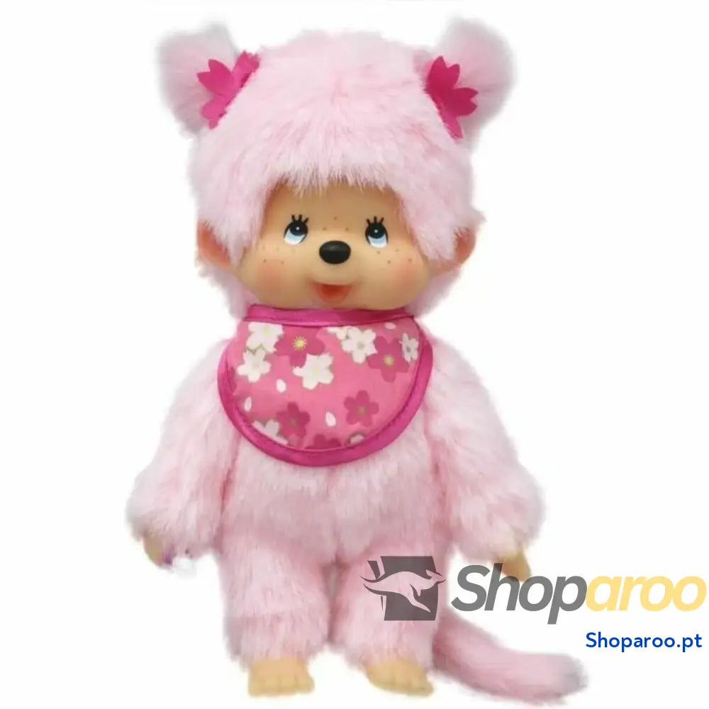 Peluche Bandai MONCHHICHI Pinky Cor de Rosa (1 Peça)
