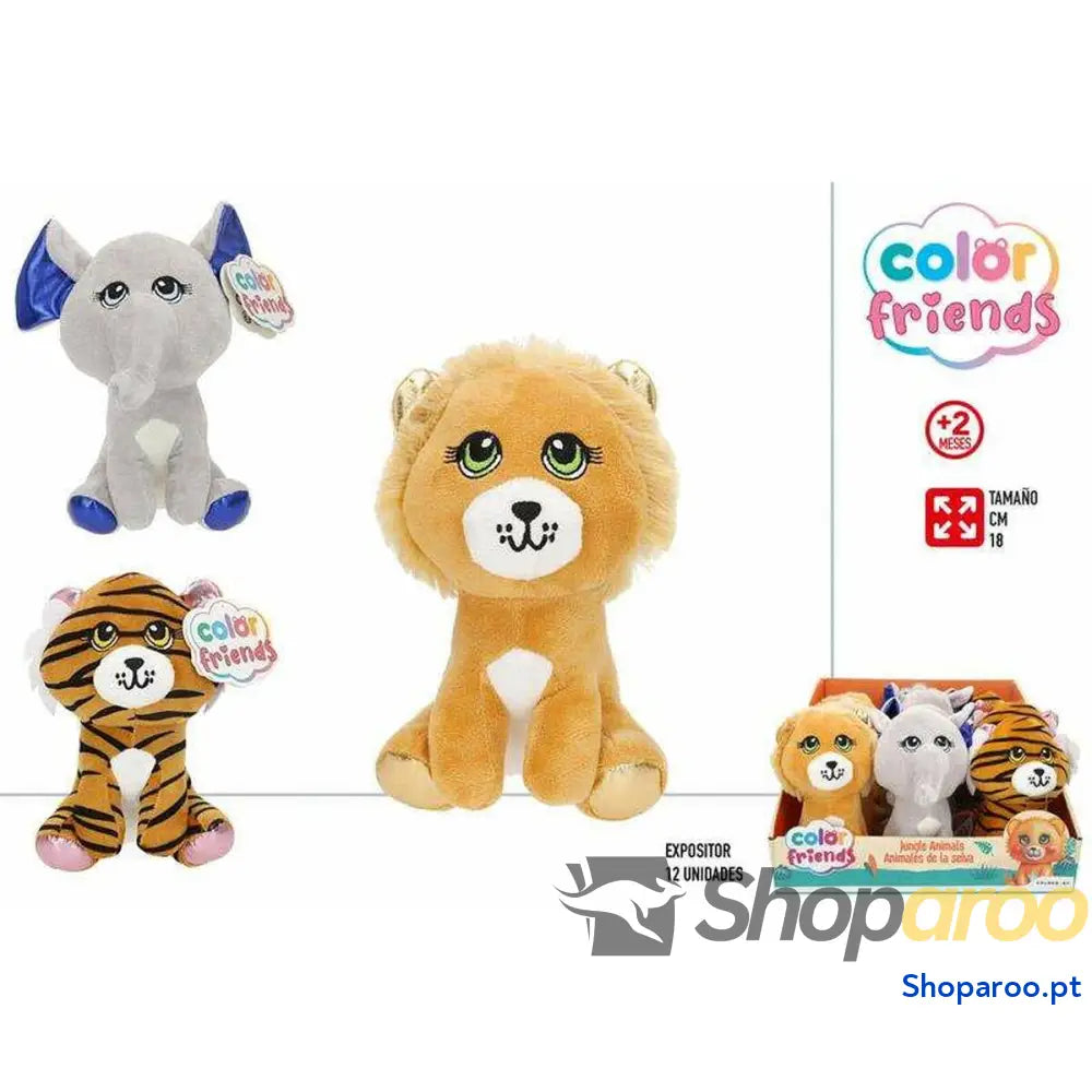 Peluche Colorbaby Animals 18 cm 1 Unidade