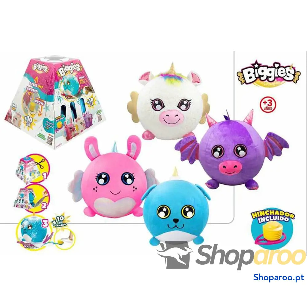 Peluche Colorbaby Biggies 51,5 cm Insuflável