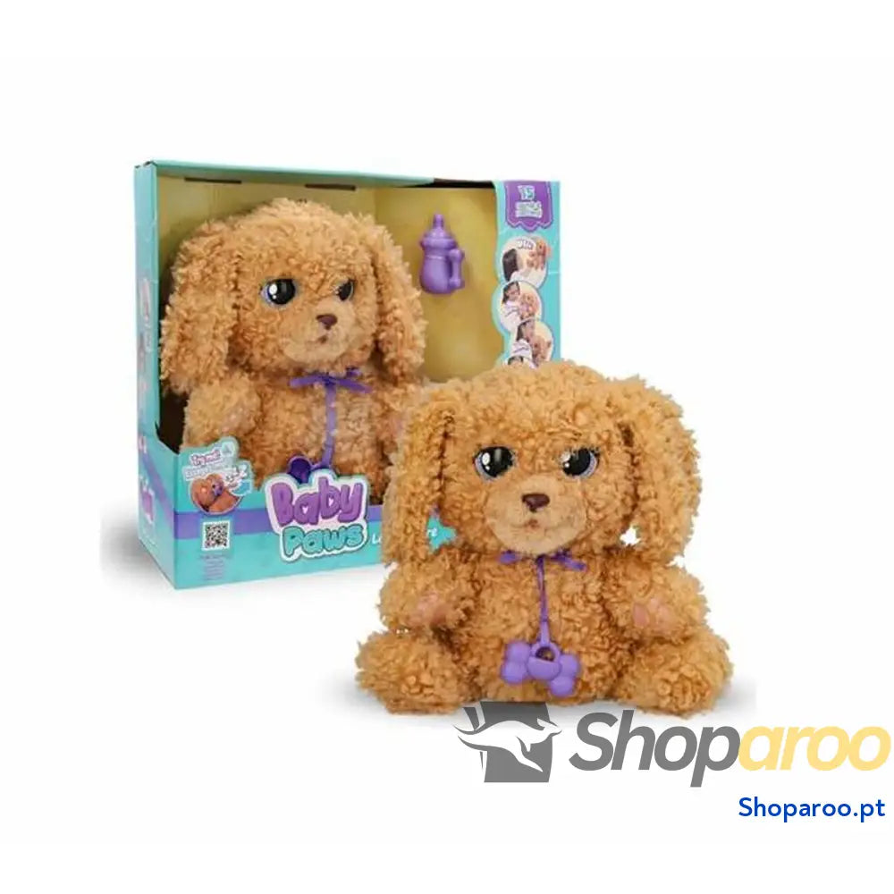 Peluche com Som IMC Toys Baby Paw 20 x 29 13 cm Multicolor