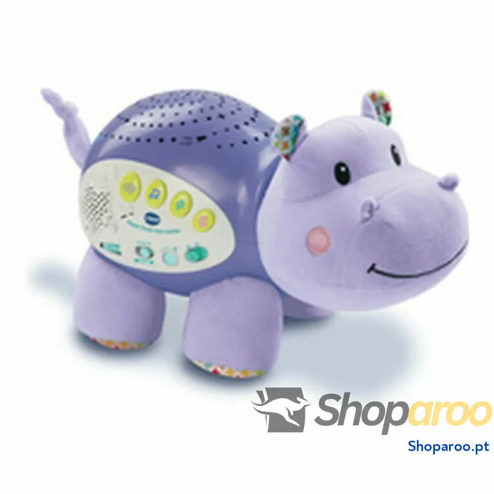Peluche com Som Vtech Hippo Dodo Starry Night (FR) Roxo
