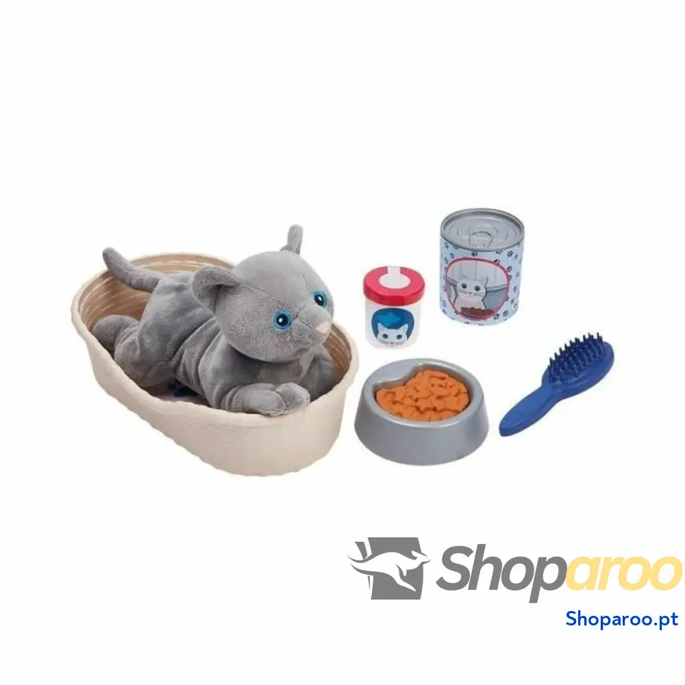 Peluche Ecoiffier Gato Multicolor