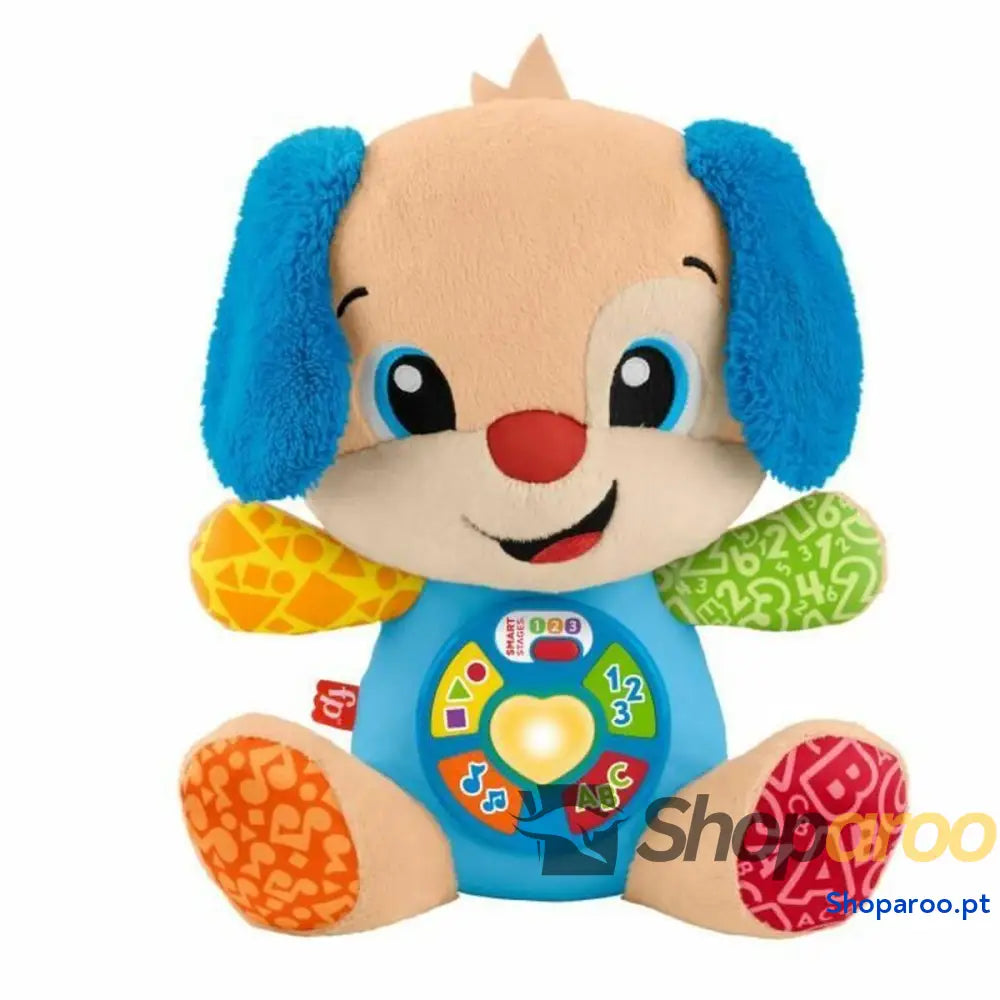Peluche Fisher Price Laugh and Learn Puppy Progressive Awakening Musical Plush JFD20 Castanho Felpa Cão