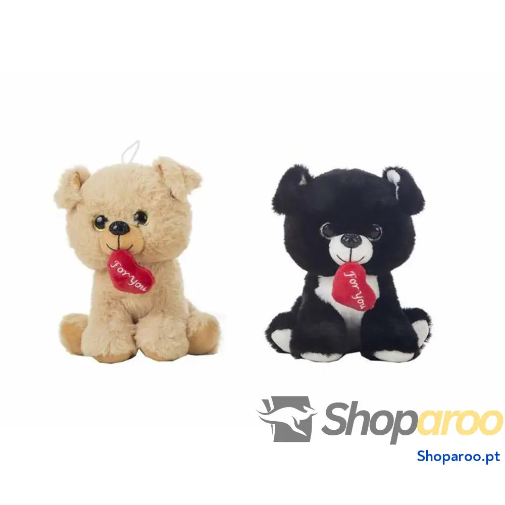 Peluche For You Cão 20 cm Coração