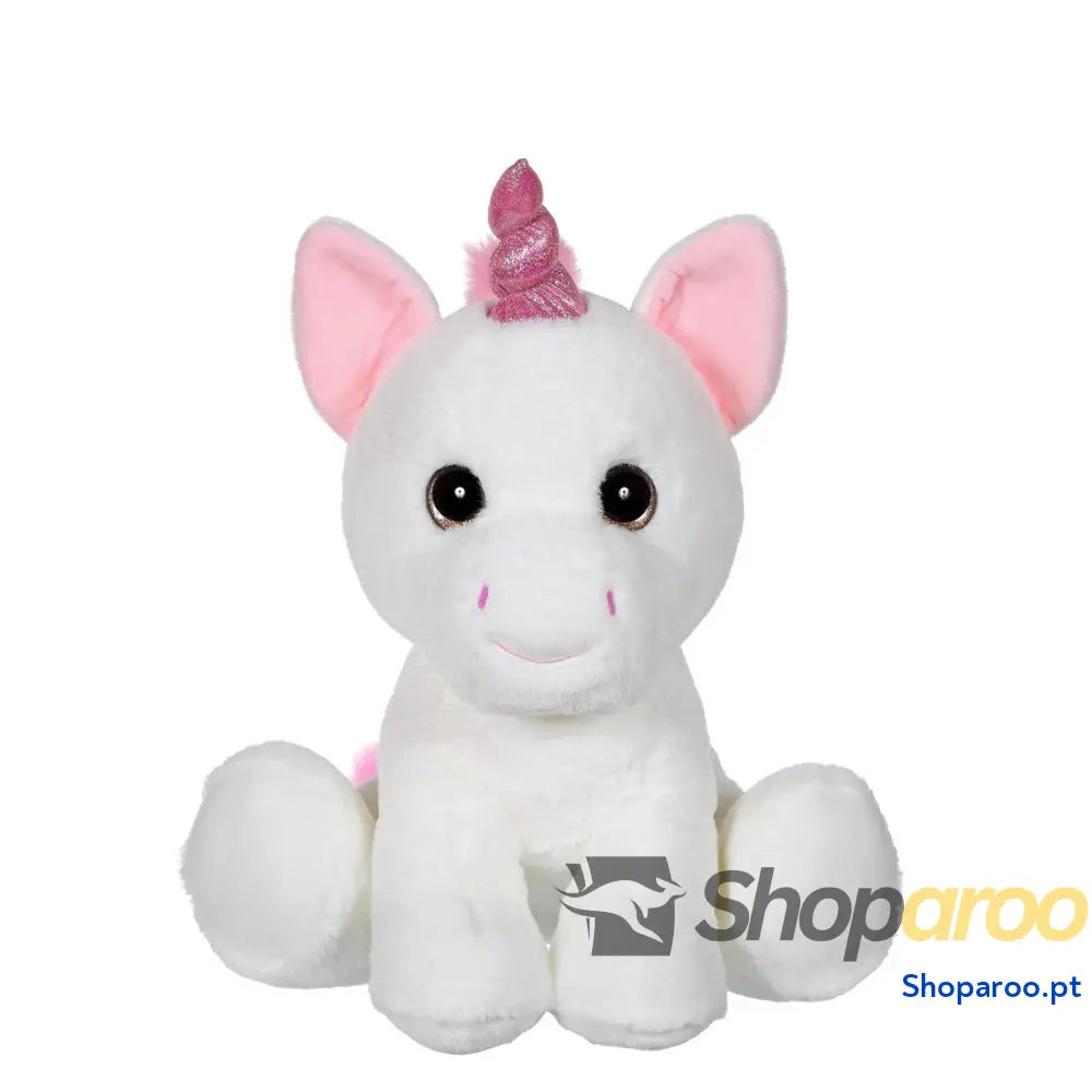 Peluche Gipsy Eyes Pets Branco 40 cm Unicórnio