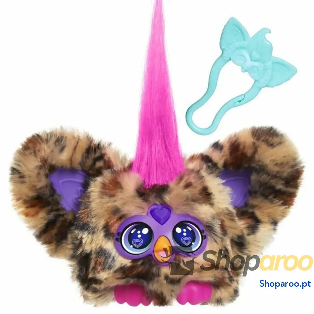 Peluche Hasbro Furblets Chee Castanho Felpa Animal