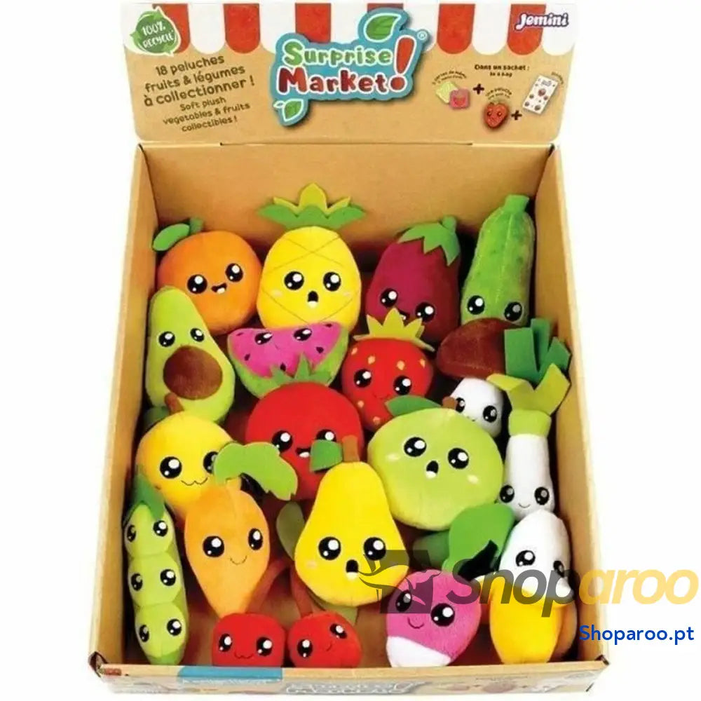 Peluche Jemini JEMINI Multicolor Felpa Infantil Frutas