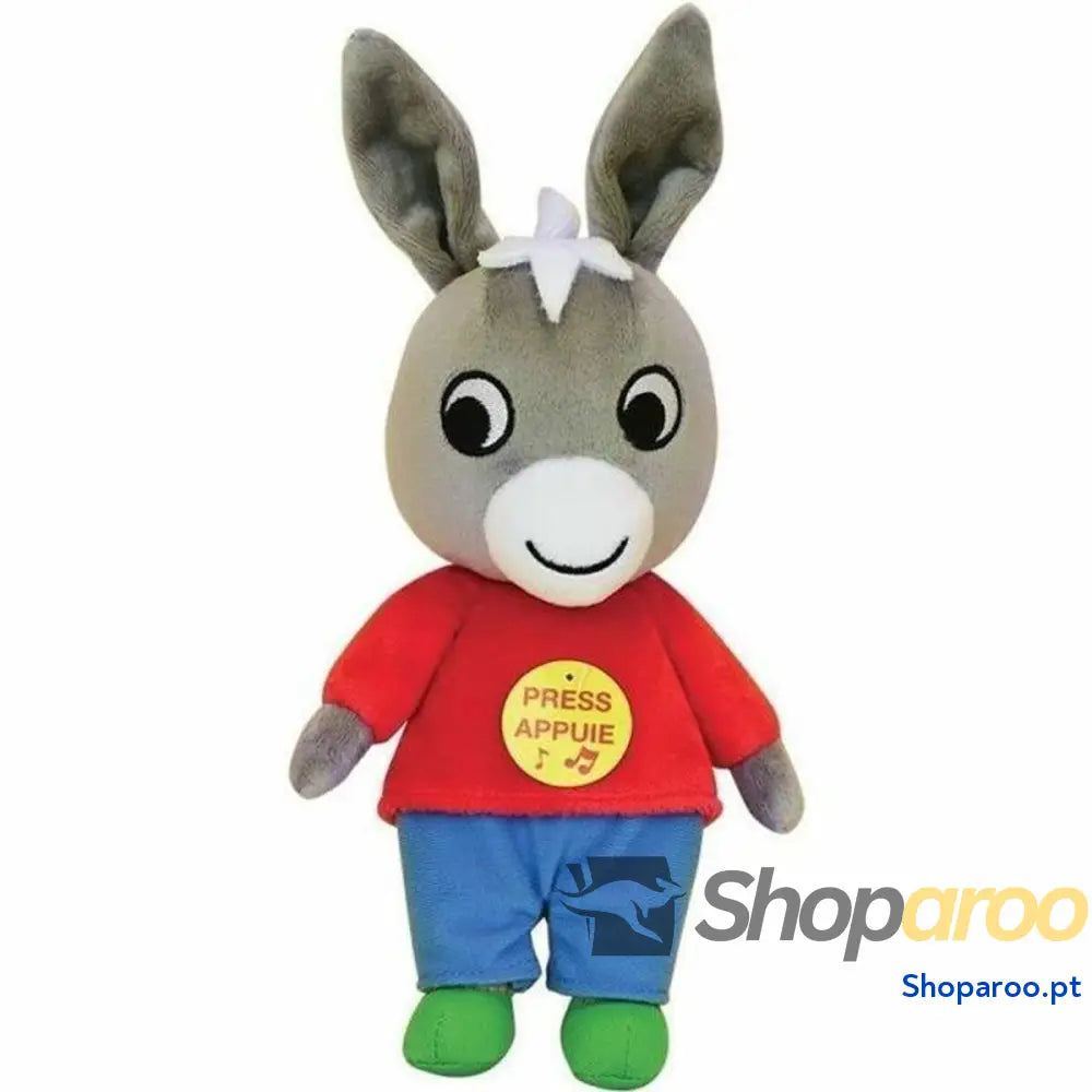 Peluche Jemini Trotro Musical Poliéster Multicolor