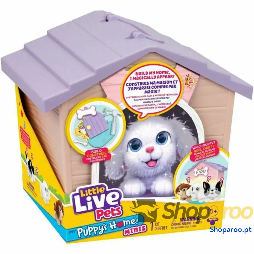 Peluche Little Live Pets Surprise Niche Cor de Rosa Felpa Rã Cão