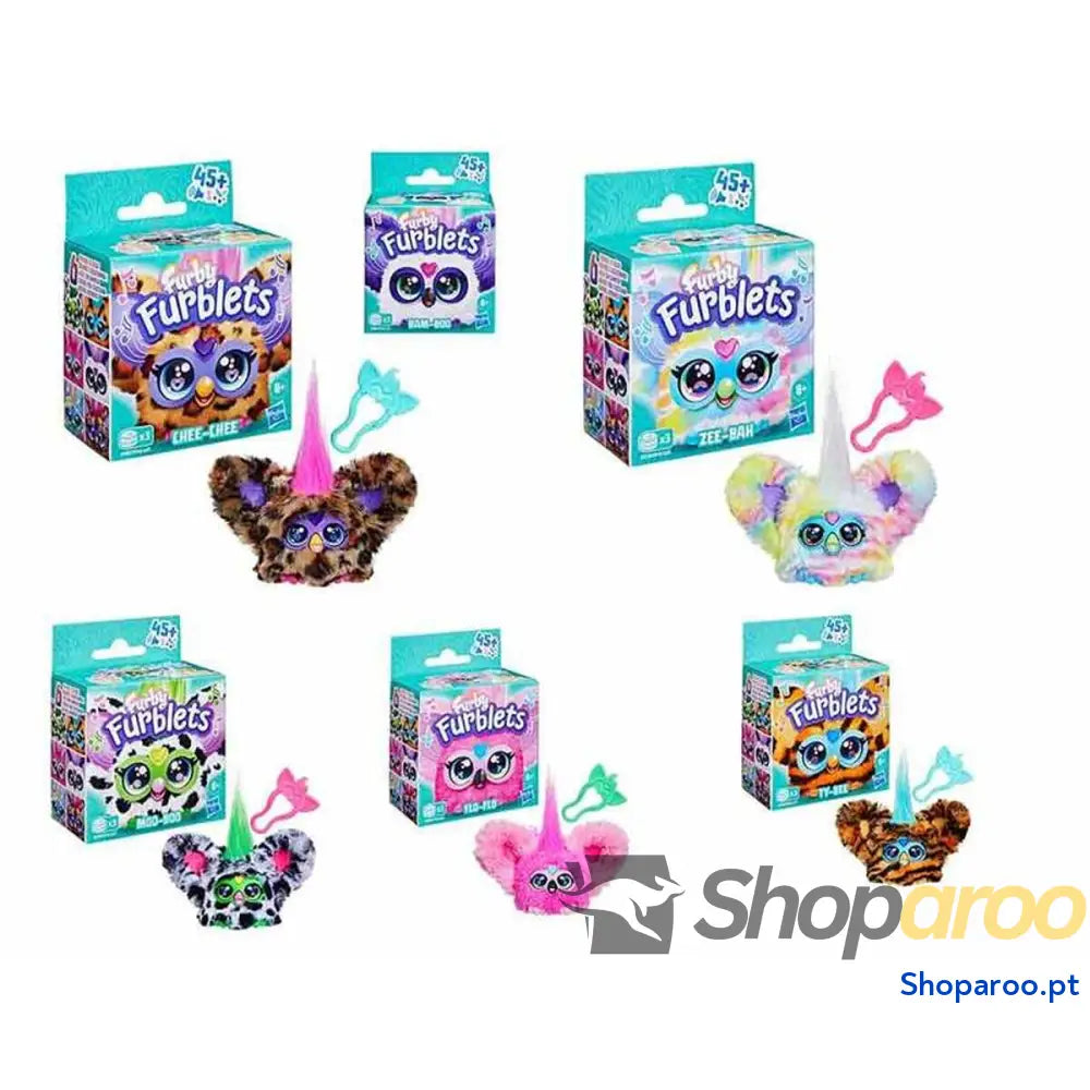 Peluche Musical Hasbro Furby Furblets 12 cm