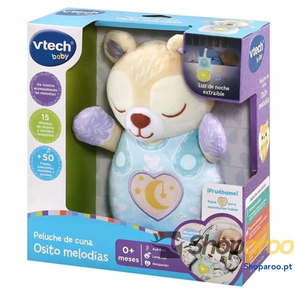 Peluche Musical Vtech Urso 23 x 19 8,5 cm