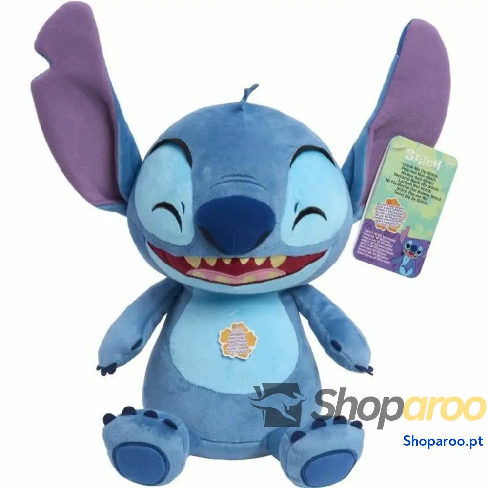 Peluche Stitch Laughs and Trembles 25 cm Multicolor