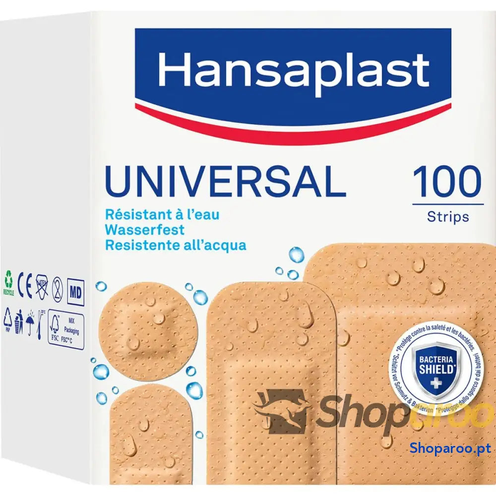 Pensos Hansaplast Universal 100 Unidades