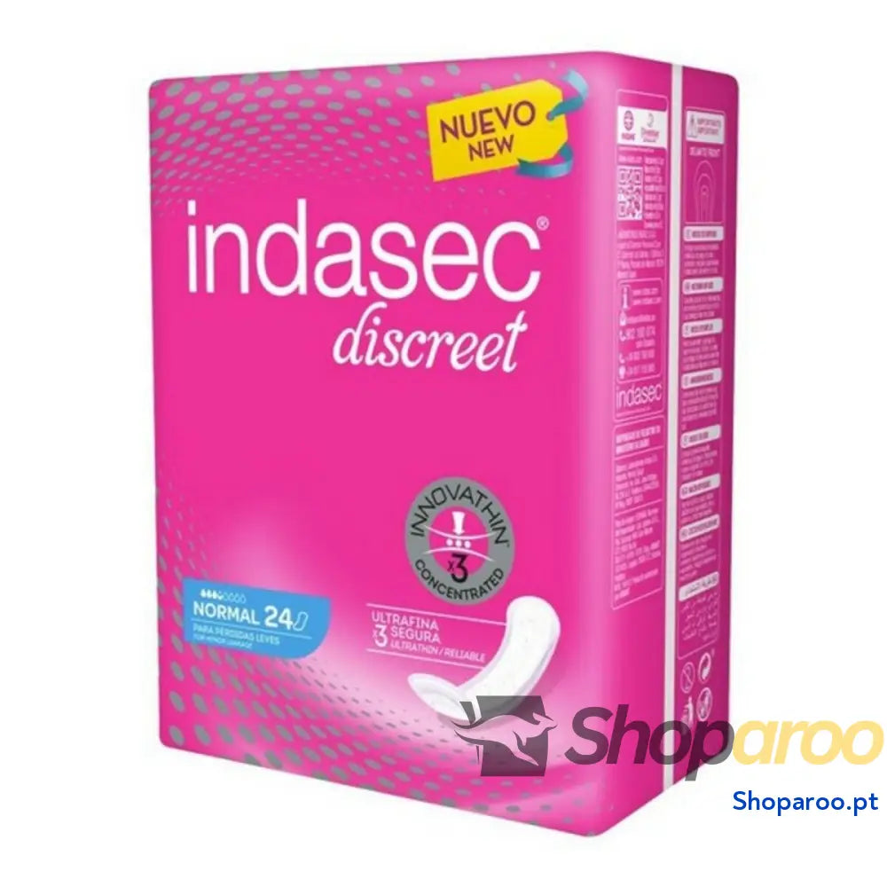 Pensos Higiénicos para Incontinência Indasec DISCREET