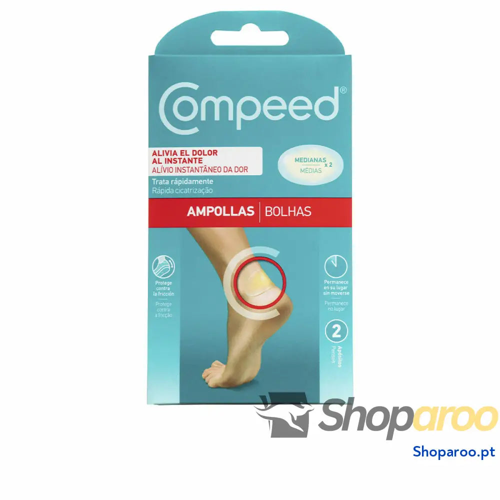 Pensos para bolhas Compeed Ampollas 2 Unidades Mediana
