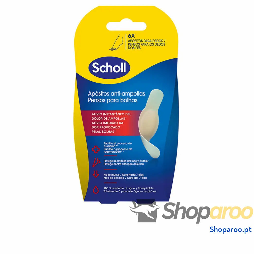 Pensos para bolhas Scholl 6 Unidades