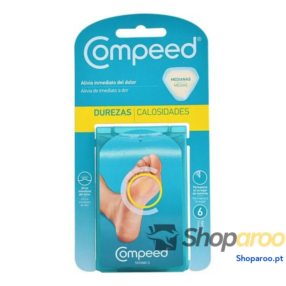 Pensos para Calosidades Compeed (6 uds)