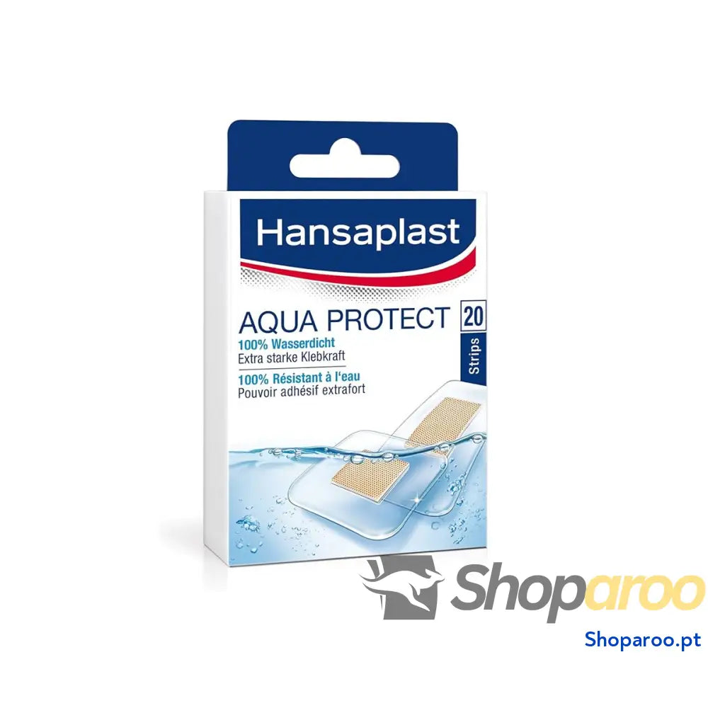 Pensos Resistentes à Água Hansaplast Aqua Protect  Transparente