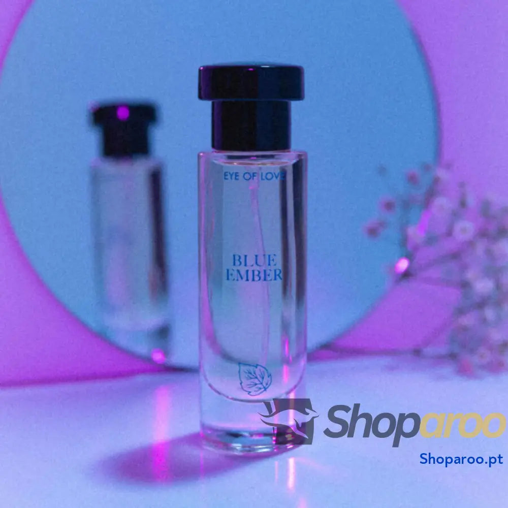 PERFUME COM FEROMONAS EYE OF LOVE - BLOOM MALE INDICA PARFUM BLUE EMBER 30 ML