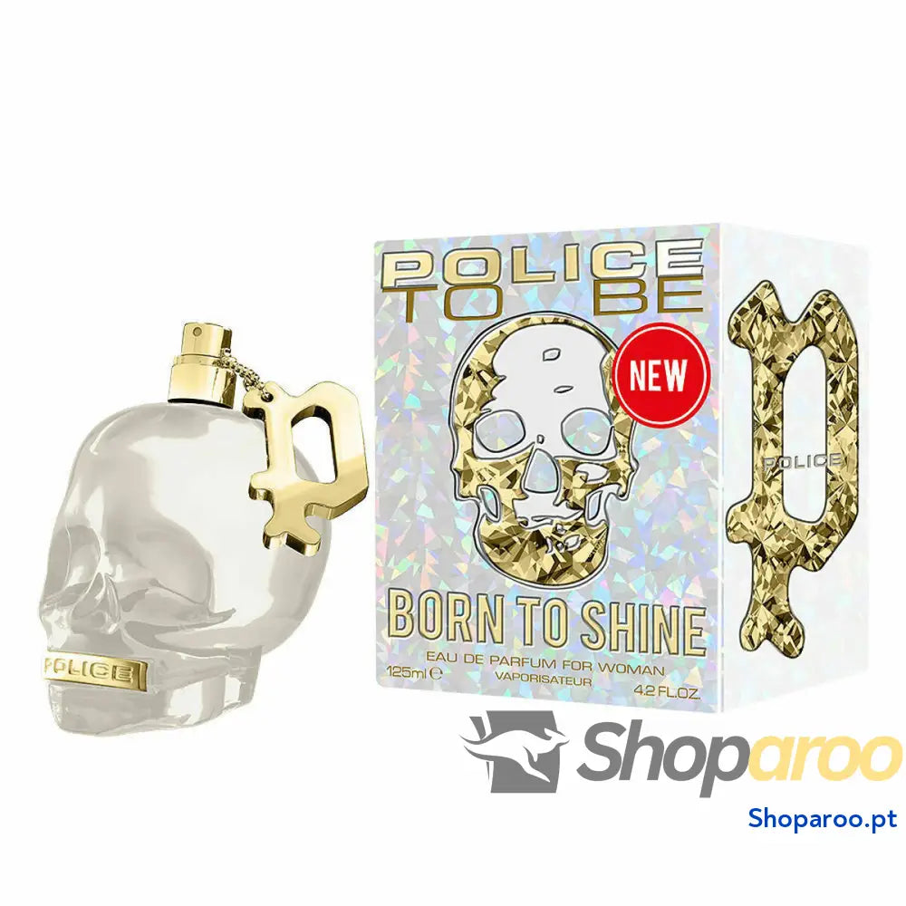 Perfume Mulher Police To Be Born Shine For Woman EDP 125 ml