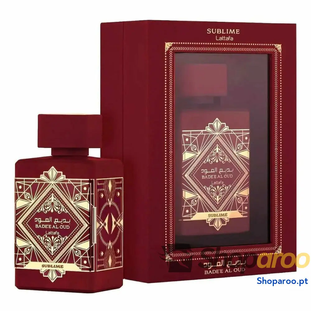 Perfume Unissexo Lattafa Bade’e Al Oud Sublime