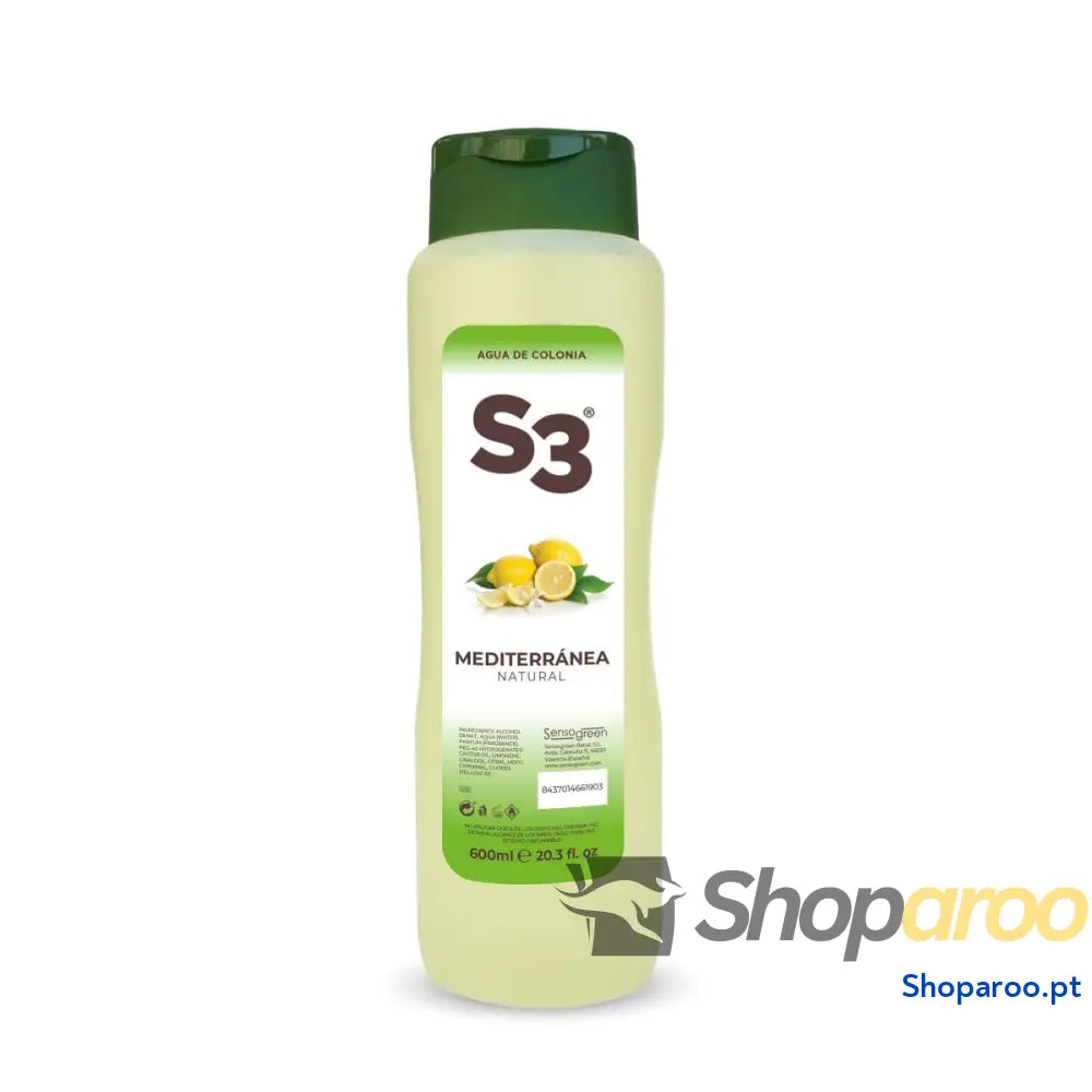 Perfume Unissexo S3 Mediterranea EDC 600 ml