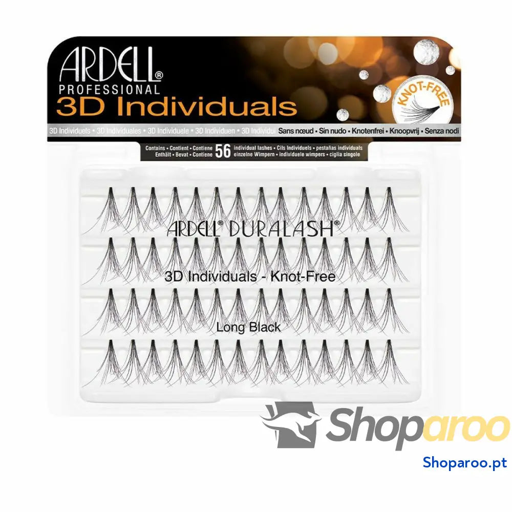 Pestanas Postiças Ardell 3D Long Black
