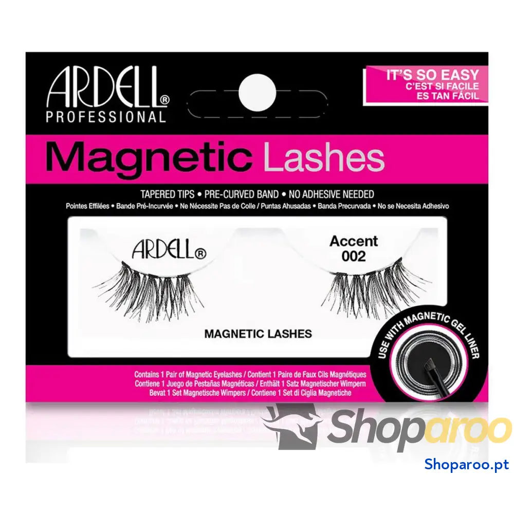 Pestanas Postiças Ardell Magnética Accent 002 (2 uds)