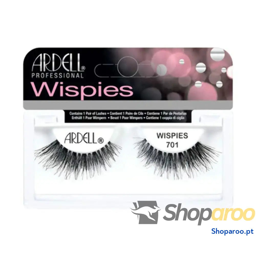 Pestanas Postiças Ardell Wispies 701 Preto
