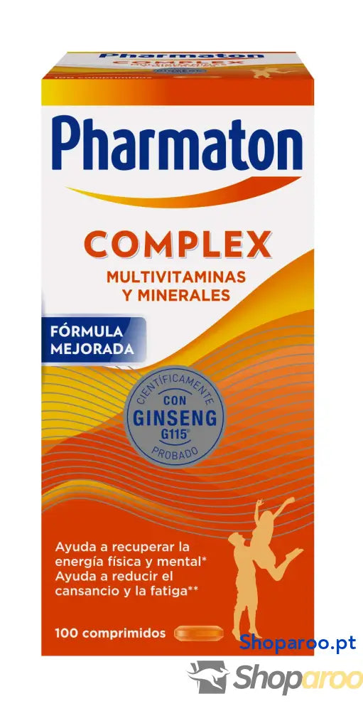 Pharmaton Complex Multivitamínico com Ginseng G115 200 comprimidos revestidos