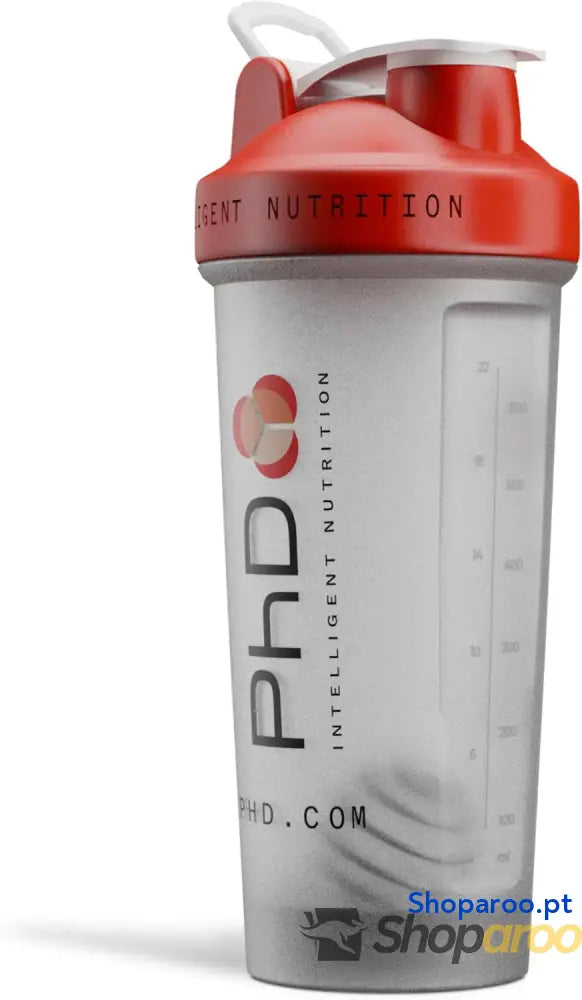 Misturador de Proteínas PhD Nutrition 600ml com Bola Antiderrame