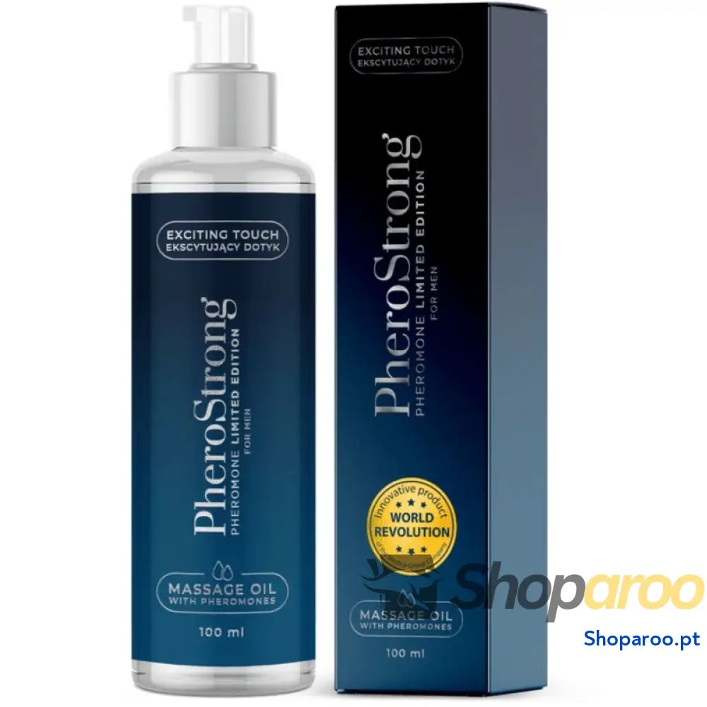 PHEROSTRONG - ÓLEO DE MASSAGEM EDIO LIMITADA HOMEM 100 ML