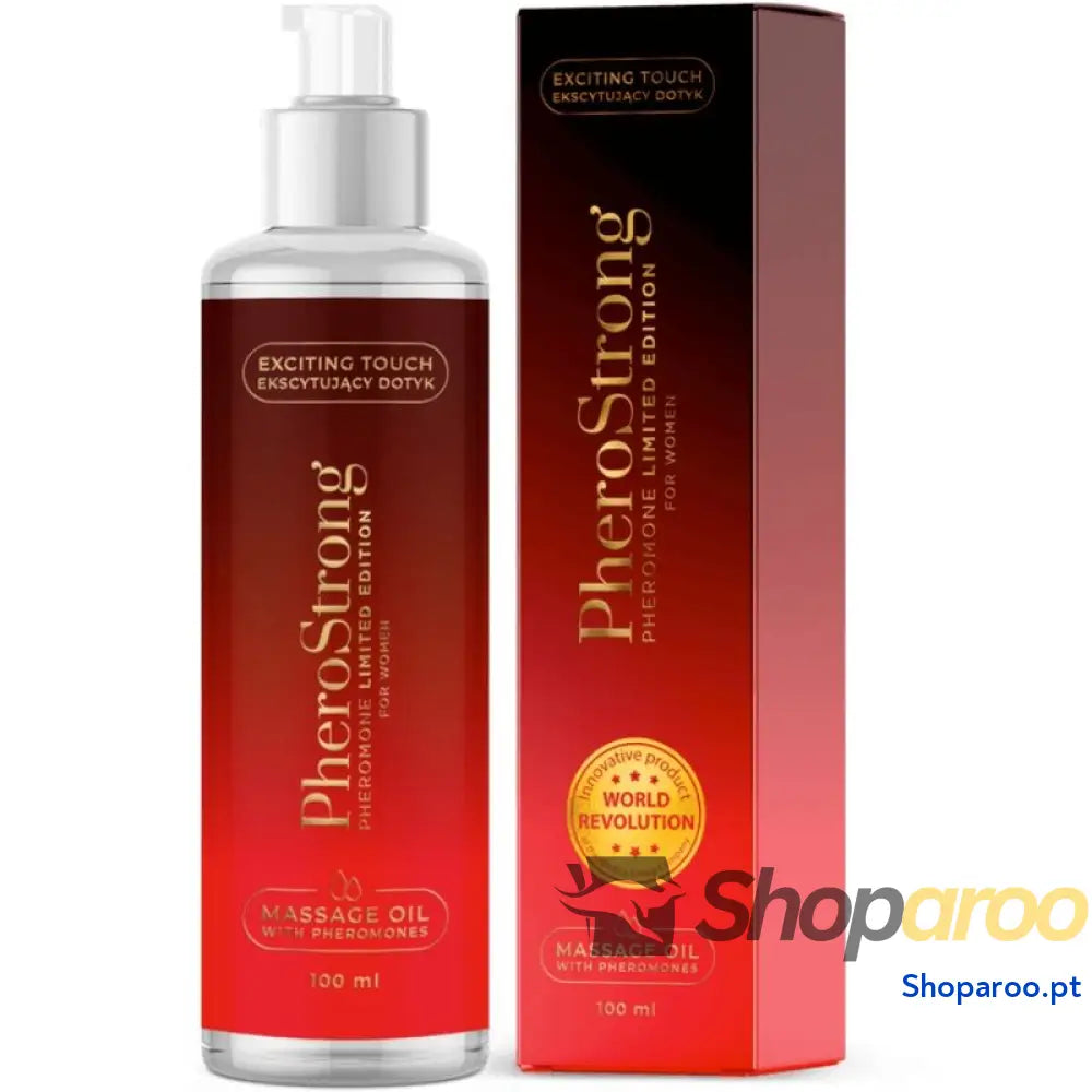 PHEROSTRONG - ÓLEO DE MASSAGEM EDIO LIMITADA PARA MULHERES 100 ML