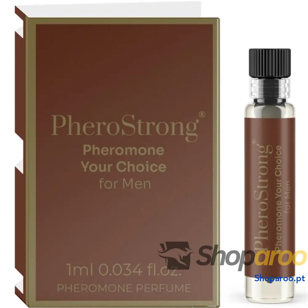 PHEROSTRONG - PERFUME DE FEROMONAS SUA ESCOLHA PARA HOMEM 1 ML