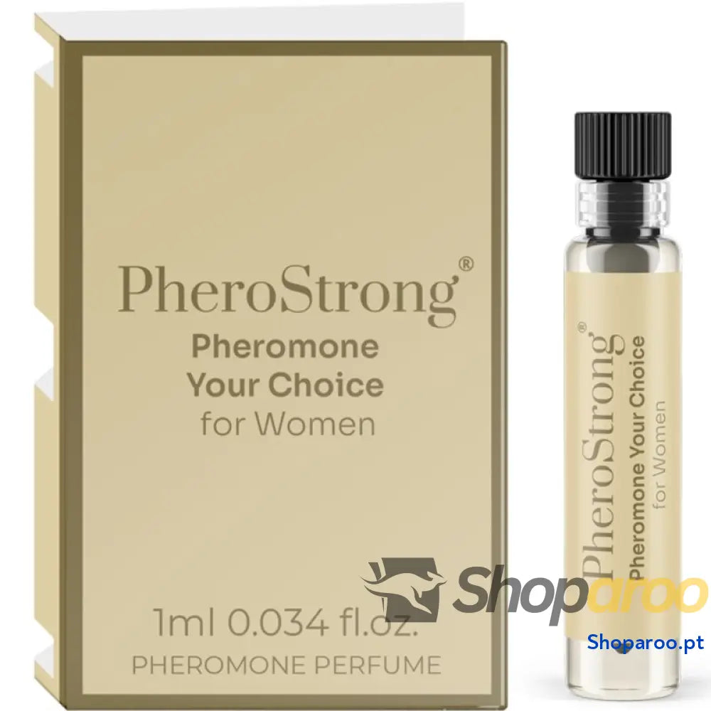 PHEROSTRONG - PERFUME DE FEROMONAS SUA ESCOLHA PARA MULHERES 1 ML