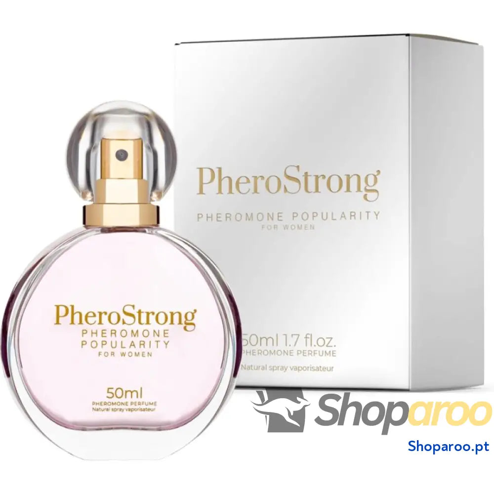 PHEROSTRONG - PERFUME DE FEROMÔNIOS POPULARIDADE PARA MULHER 50 ML