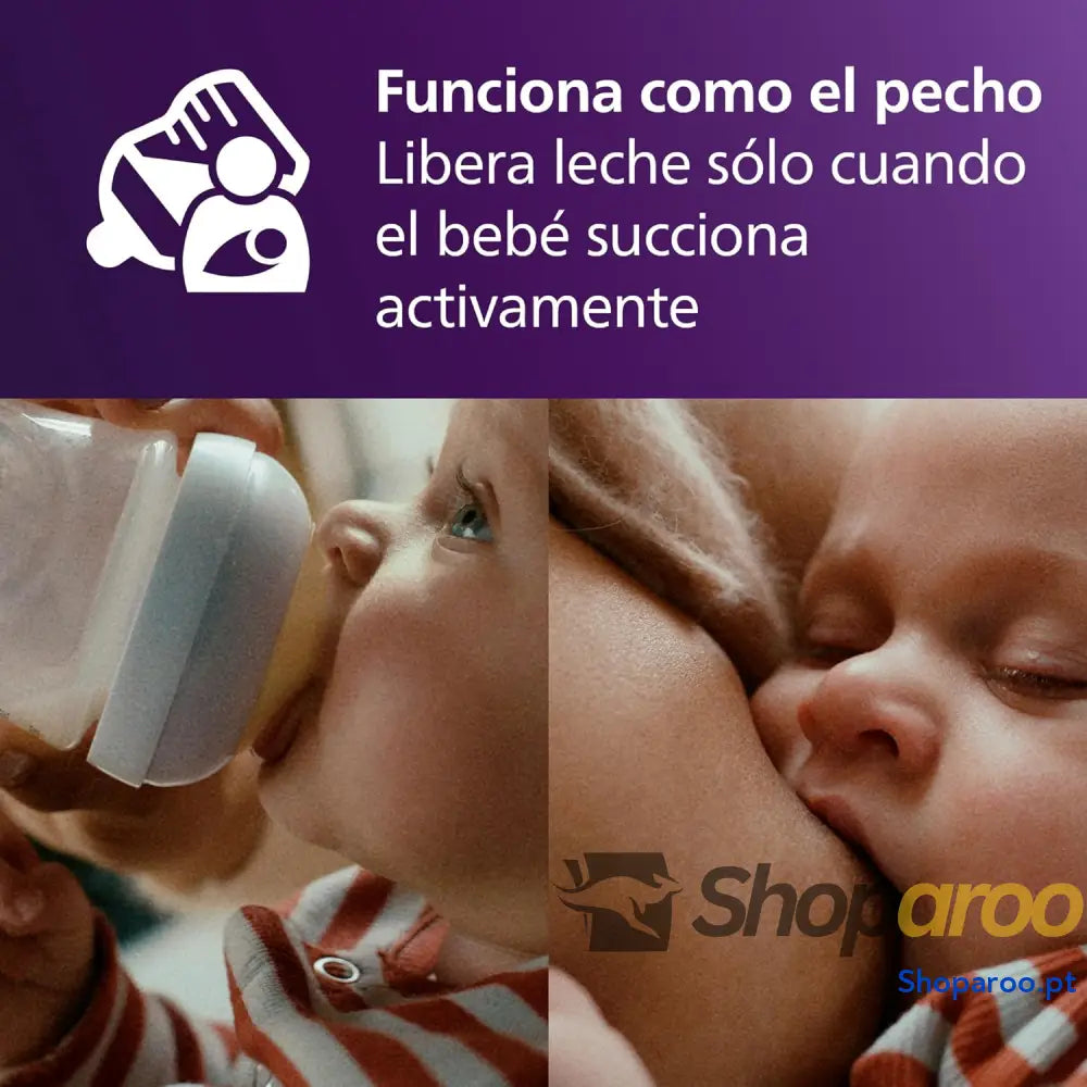 Philips Avent Set de presente para recém nascidos: 4 biberões com sistema AirFree chupeta ultra macia e escova 12 meses