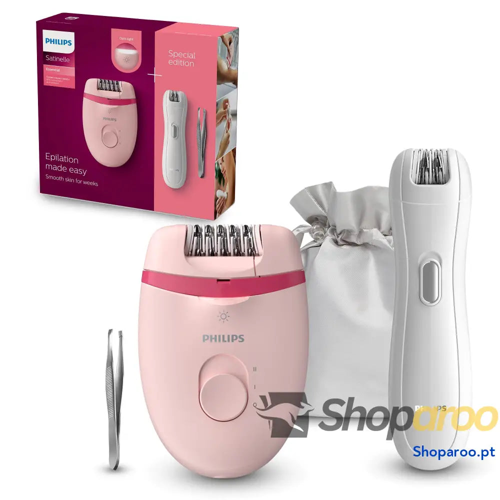 Philips Depiladora mulher Satinelle compacta 2 posições de velocidade BRP275/30 branco