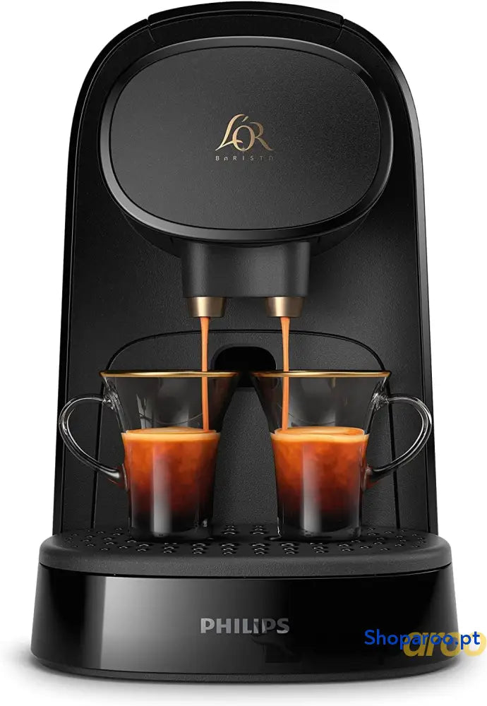 Philips L’OR LM8012/60 Barista Máquina de café com 19 bar pressão compatibilidade para cápsulas simples e duplas tanque