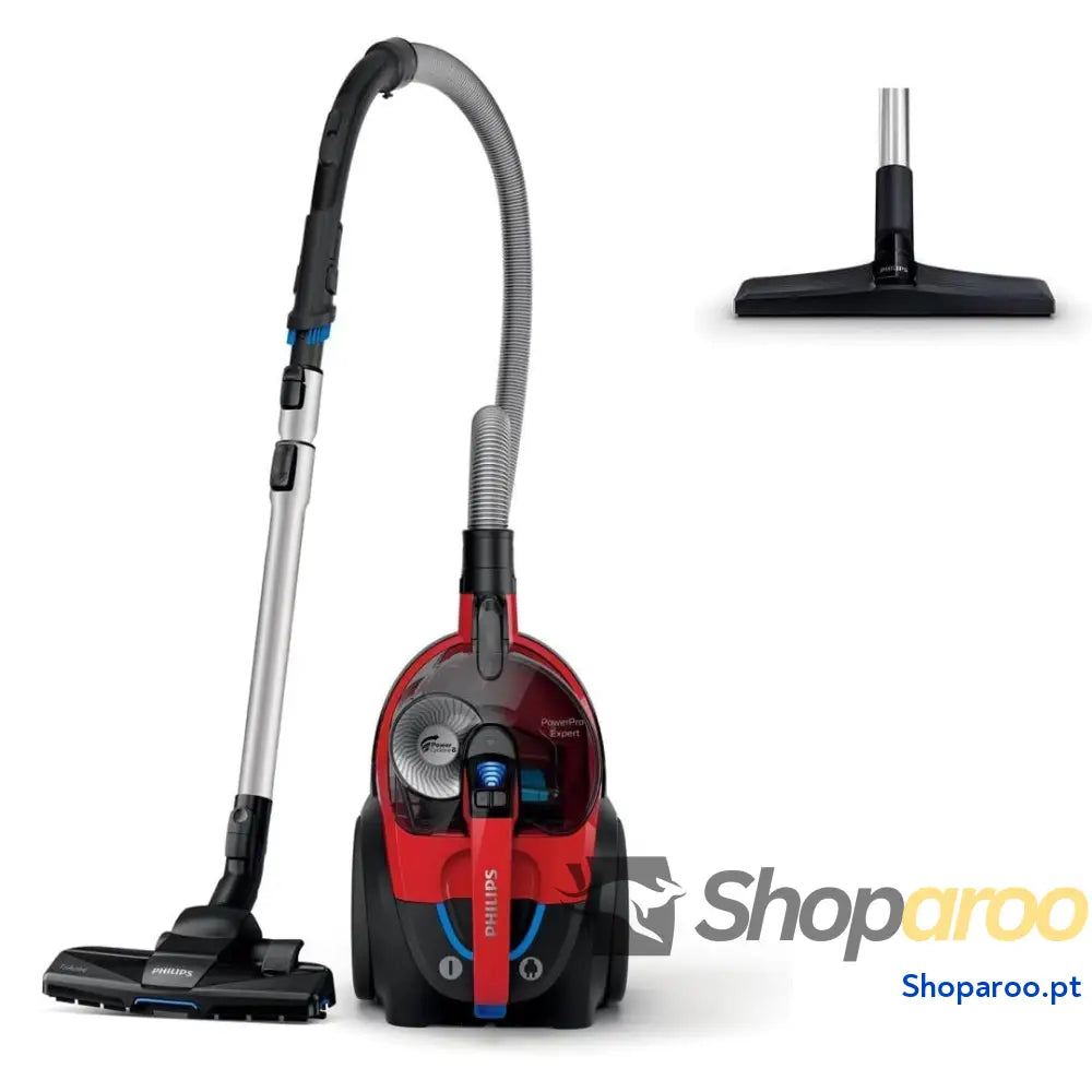 Philips PowerPro Compact Serie 3000 Aspirador de mano sin Bolsa 900 W con Depósito Filtro HEPA y Boquilla TriActive