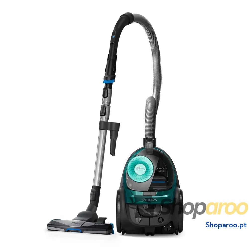 Philips PowerPro Compact Serie 3000 Aspirador de mano sin Bolsa 900 W con Depósito Filtro HEPA y Boquilla TriActive