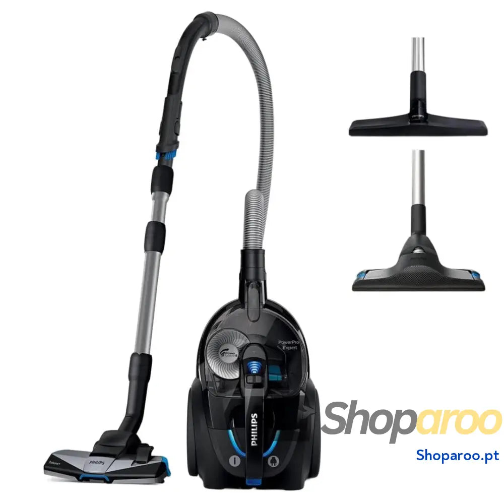 Philips PowerPro Compact Serie 3000 Aspirador de mano sin Bolsa 900 W con Depósito Filtro HEPA y Boquilla TriActive