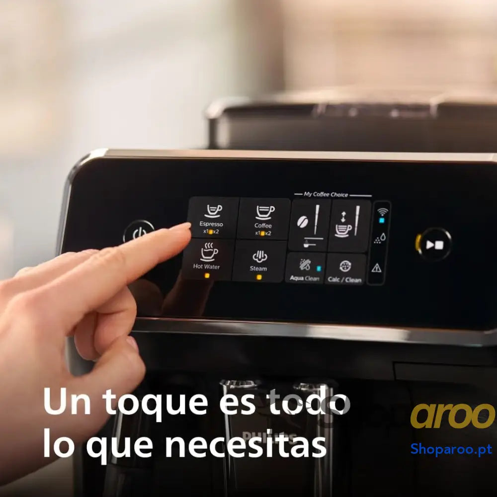 Philips Serie Máquina de café super automática com ecrã tátil muito fácil limpar
