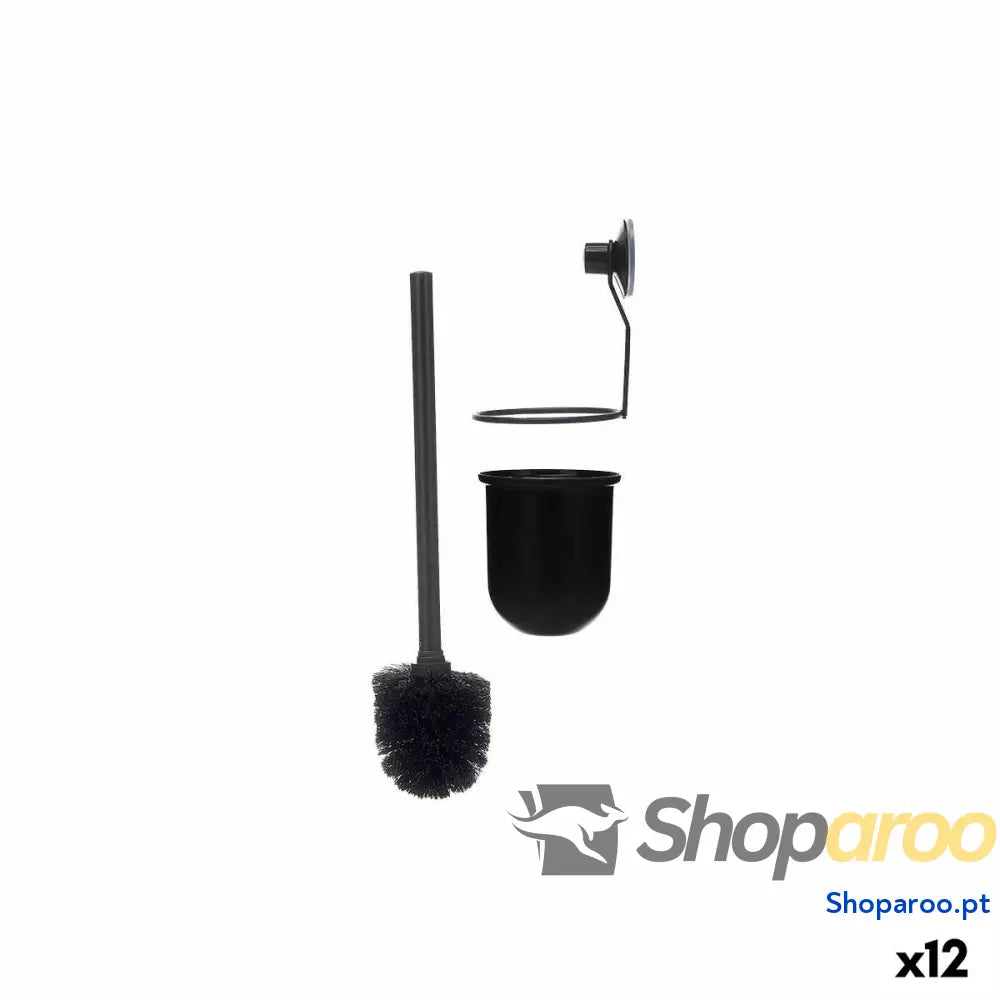 Piaçaba Berilo CN W3100 15 Preto Aço ABS 10 x 36 cm (12 Unidades)