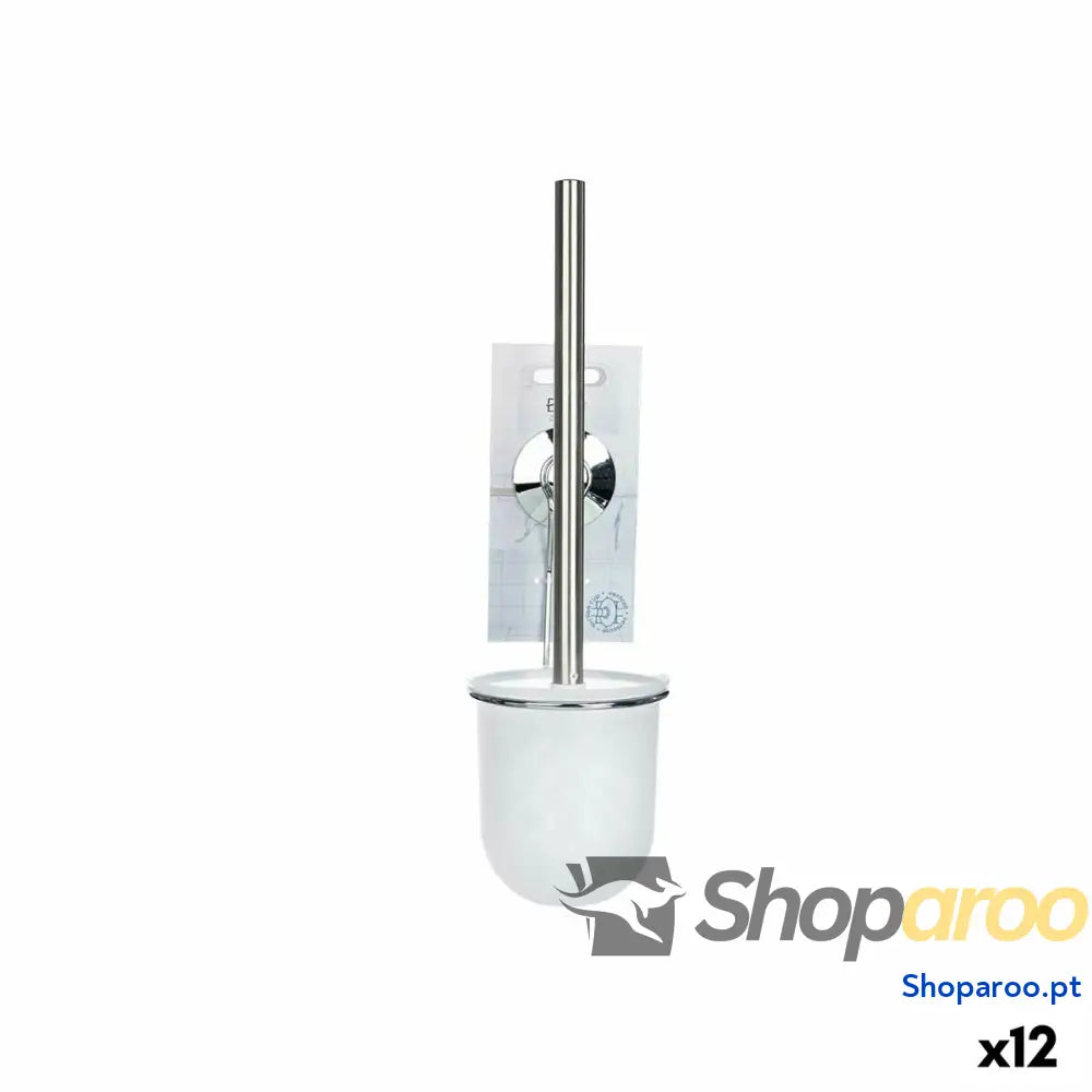Piaçaba Berilo W3100 15 Branco Aço ABS 10 x 36 cm (12 Unidades)